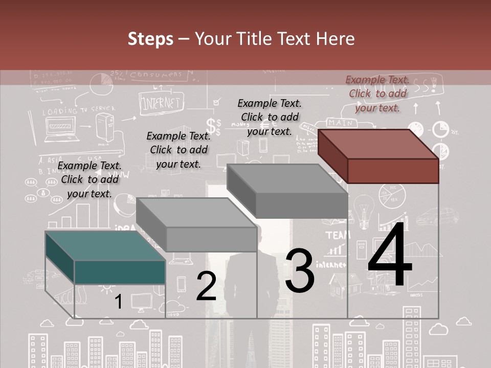 Manager Solid Businessman PowerPoint Template