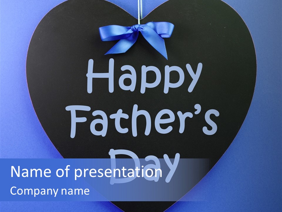 Happy Fathers Day Special Day Fathers Day PowerPoint Template