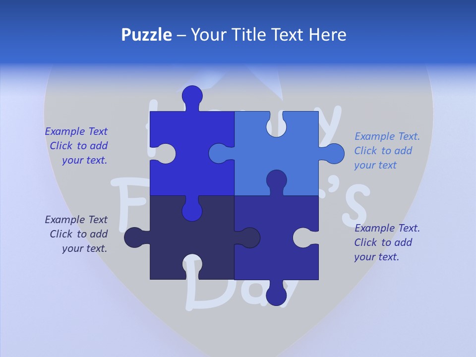 Happy Fathers Day Special Day Fathers Day PowerPoint Template