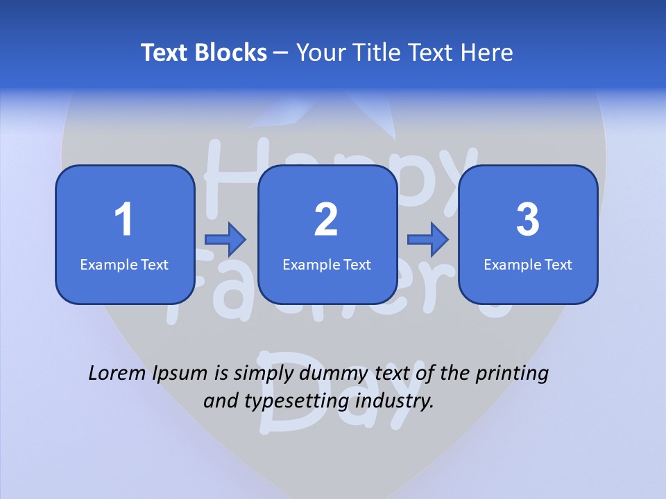 Happy Fathers Day Special Day Fathers Day PowerPoint Template