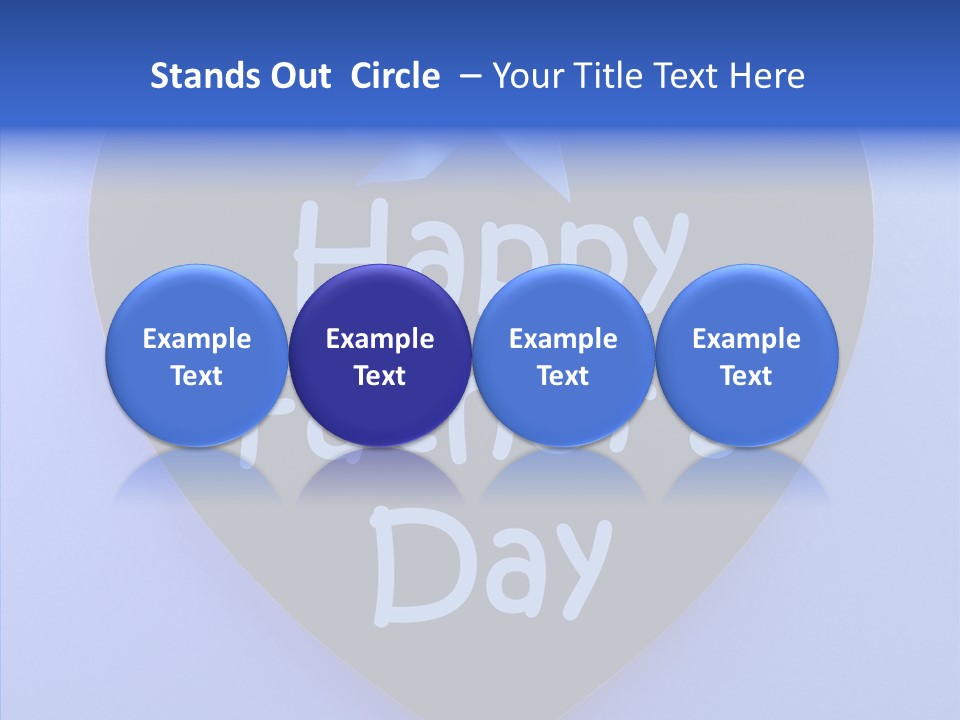 Happy Fathers Day Special Day Fathers Day PowerPoint Template