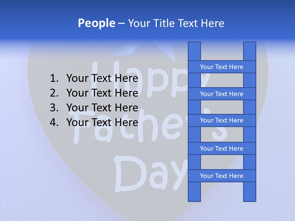 Happy Fathers Day Special Day Fathers Day PowerPoint Template