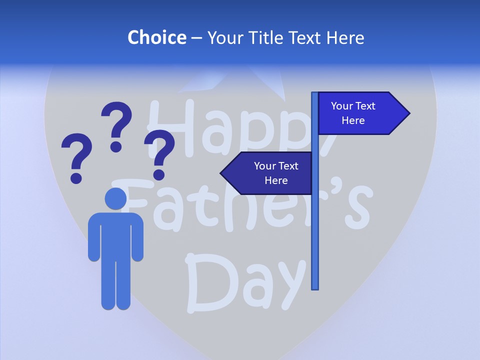 Happy Fathers Day Special Day Fathers Day PowerPoint Template