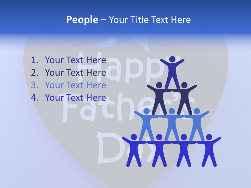 Happy Fathers Day Special Day Fathers Day PowerPoint Template