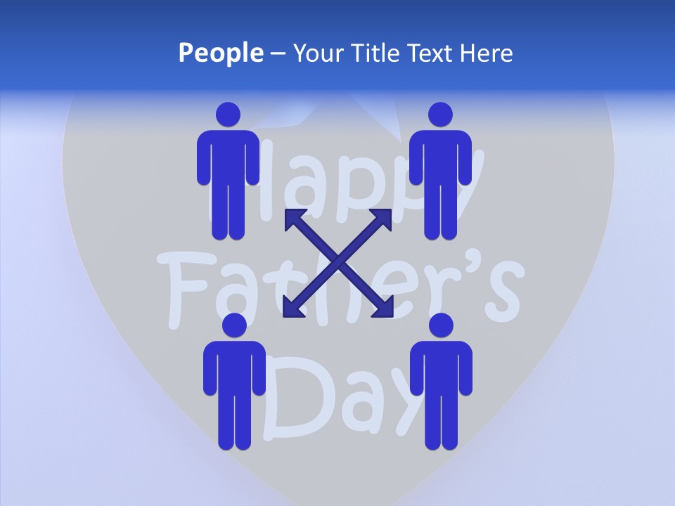 Happy Fathers Day Special Day Fathers Day PowerPoint Template