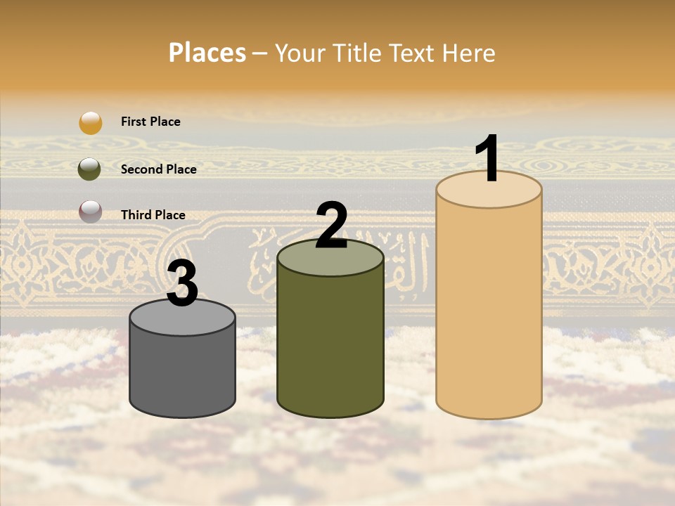 Green Paper Closeup PowerPoint Template