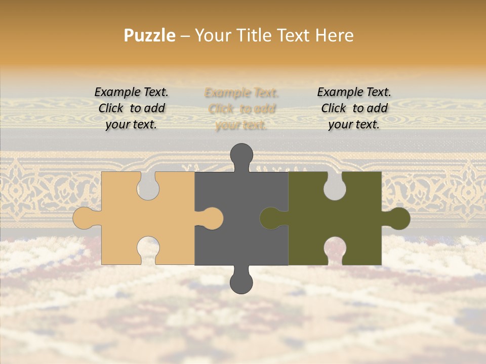 Green Paper Closeup PowerPoint Template