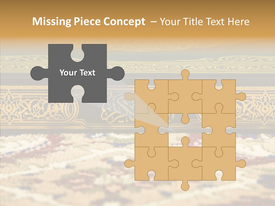 Green Paper Closeup PowerPoint Template