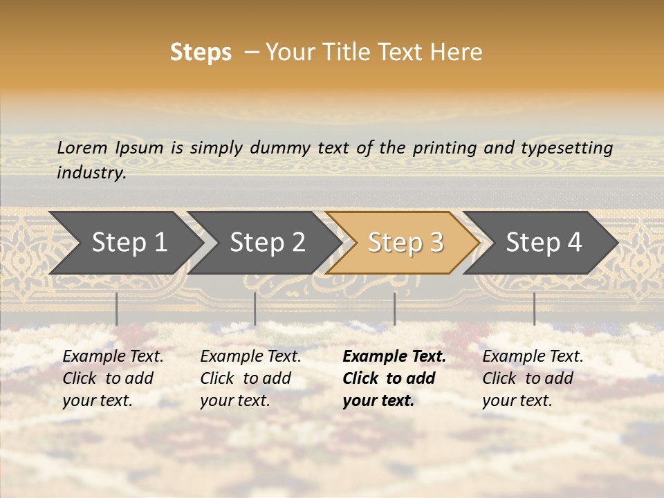 Green Paper Closeup PowerPoint Template