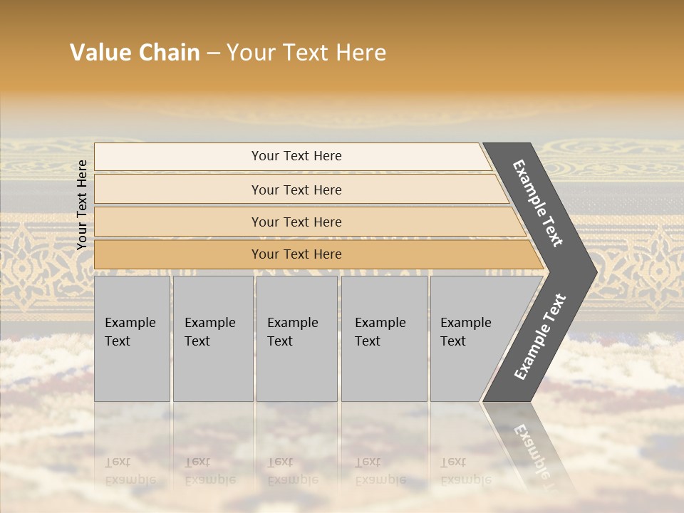 Green Paper Closeup PowerPoint Template