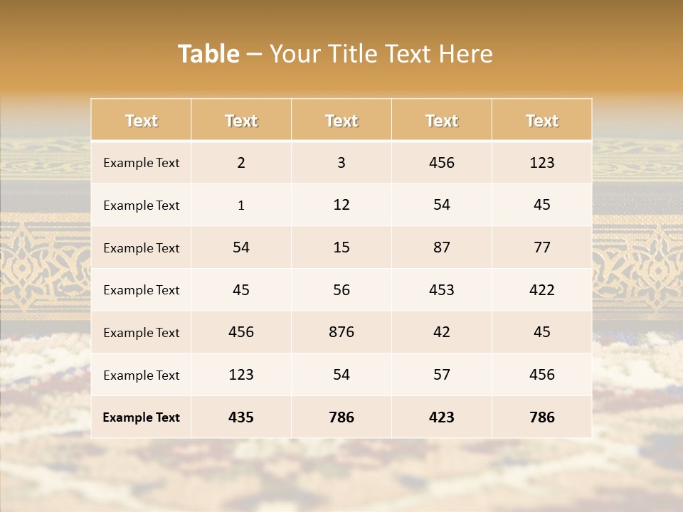 Green Paper Closeup PowerPoint Template