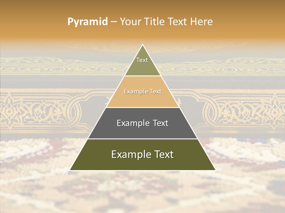 Green Paper Closeup PowerPoint Template