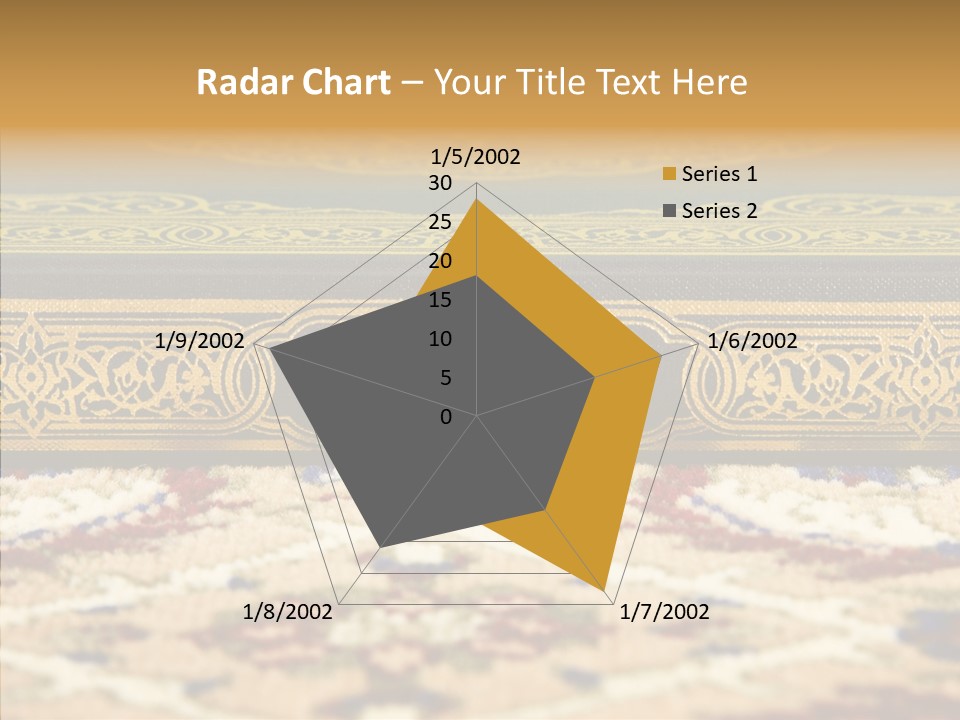Green Paper Closeup PowerPoint Template