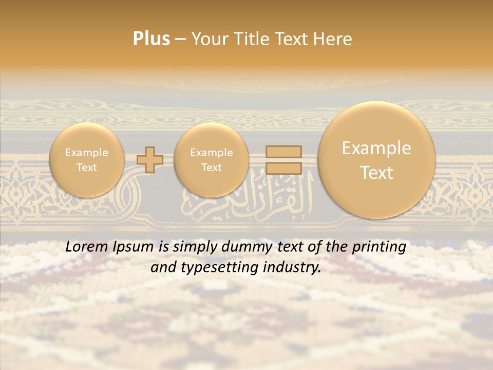 Green Paper Closeup PowerPoint Template