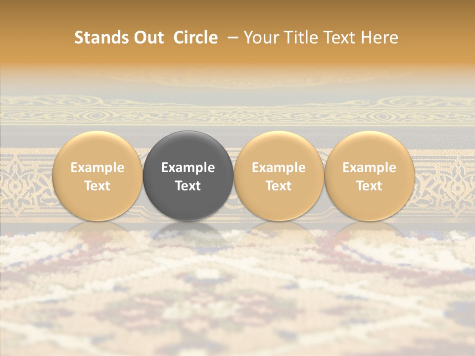 Green Paper Closeup PowerPoint Template