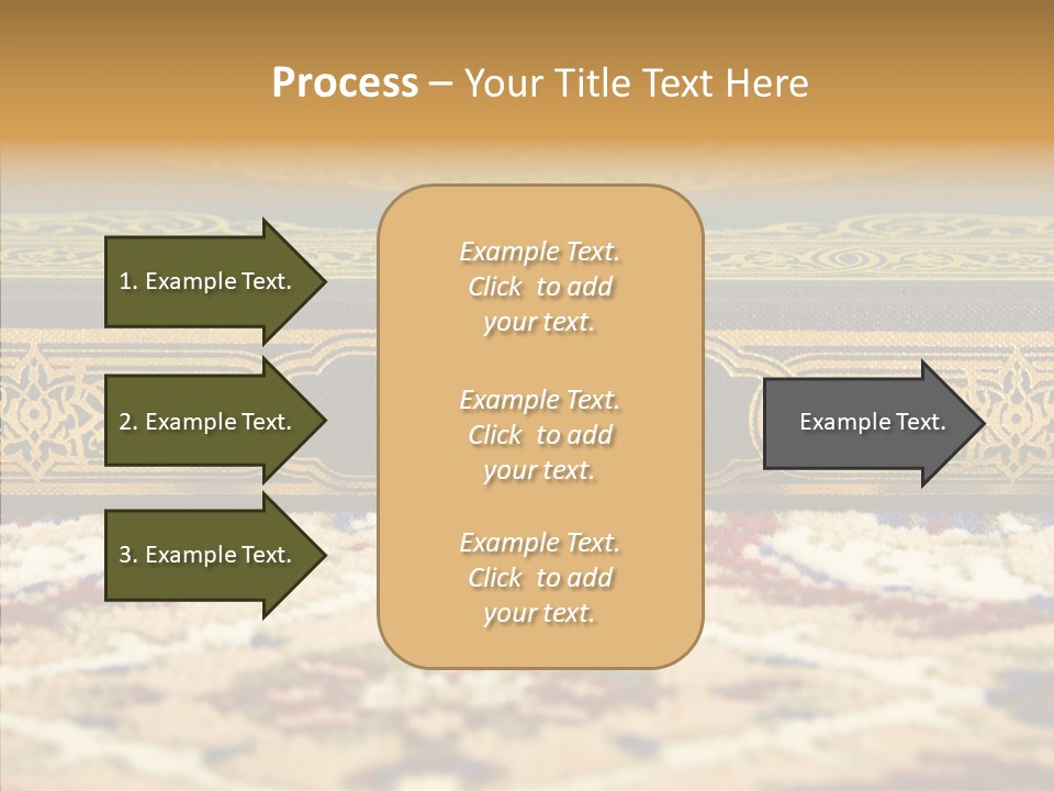 Green Paper Closeup PowerPoint Template