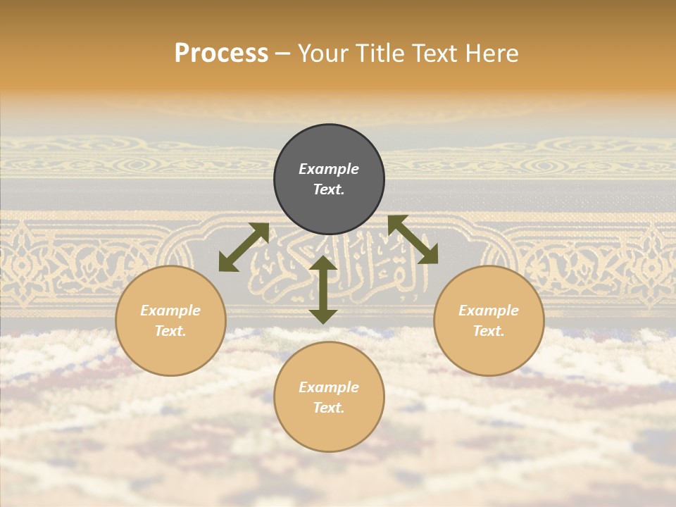 Green Paper Closeup PowerPoint Template