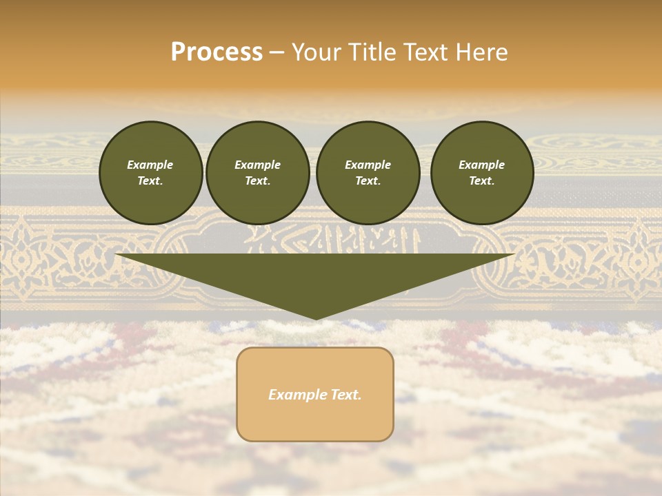 Green Paper Closeup PowerPoint Template