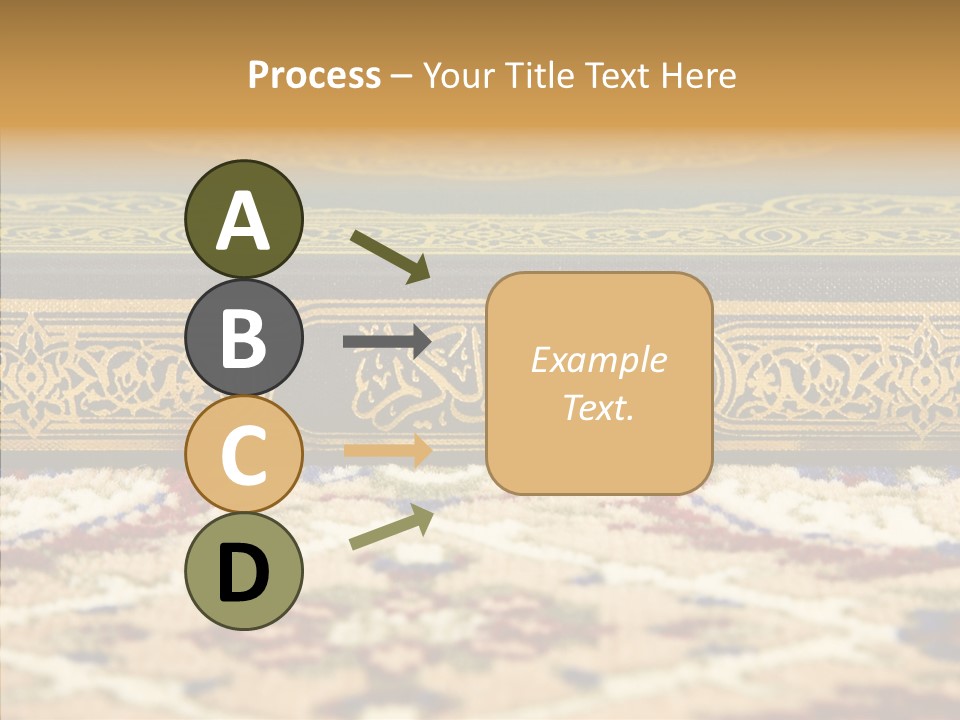 Green Paper Closeup PowerPoint Template