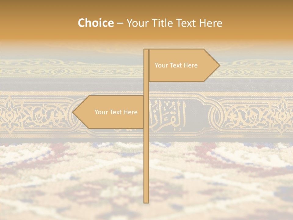 Green Paper Closeup PowerPoint Template