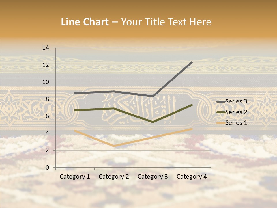 Green Paper Closeup PowerPoint Template