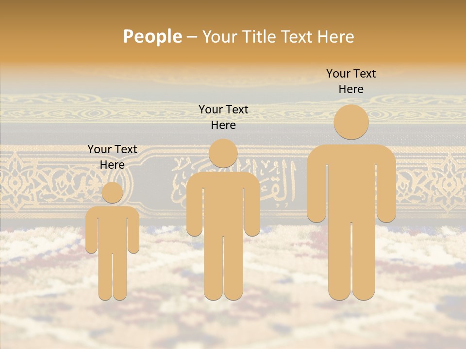 Green Paper Closeup PowerPoint Template