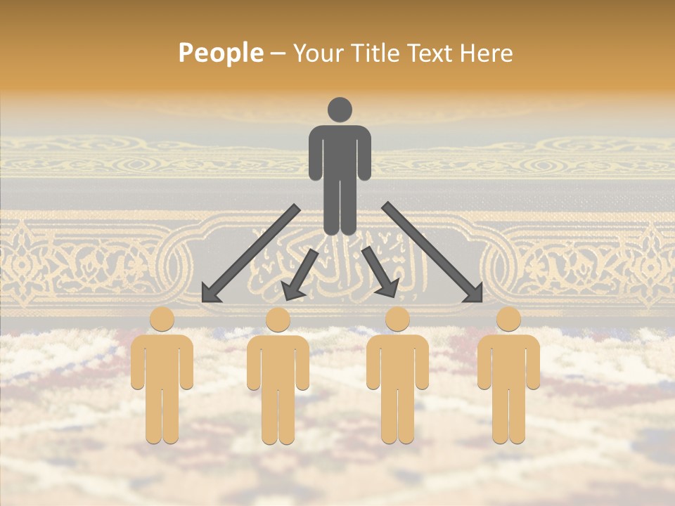 Green Paper Closeup PowerPoint Template