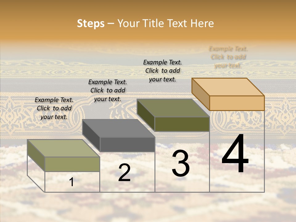 Green Paper Closeup PowerPoint Template