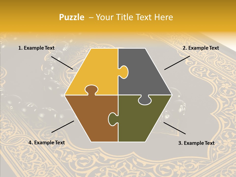 God Islamic Holly PowerPoint Template