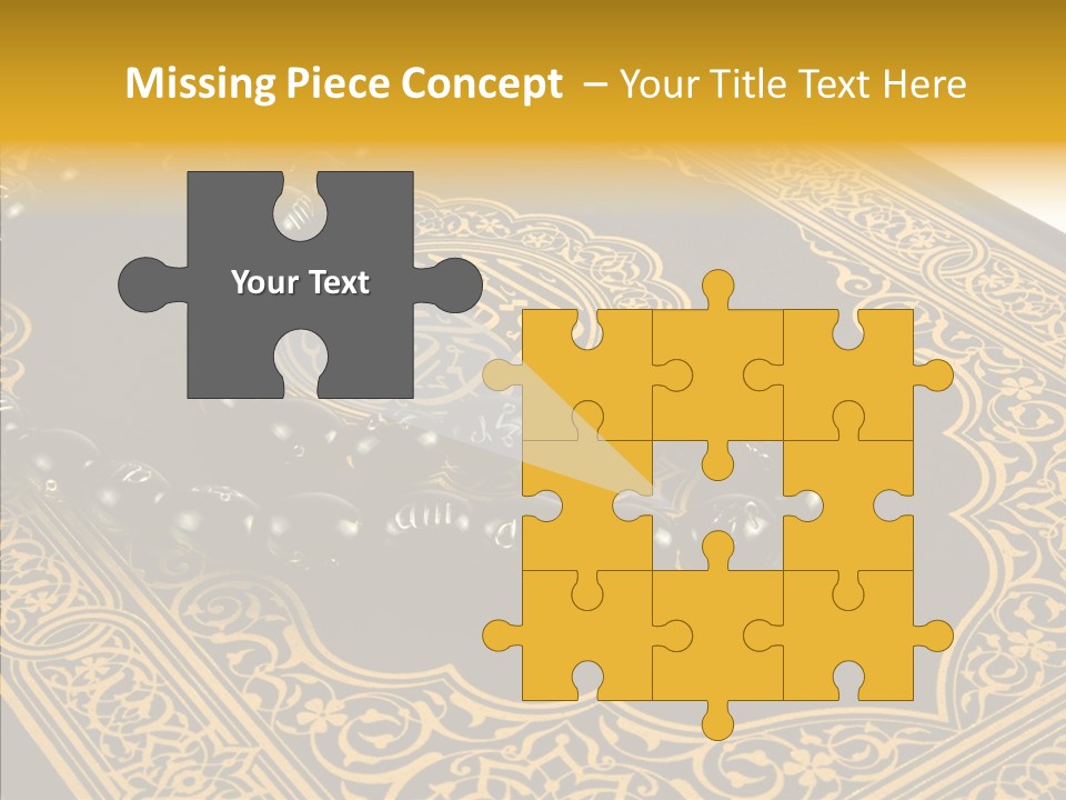 God Islamic Holly PowerPoint Template