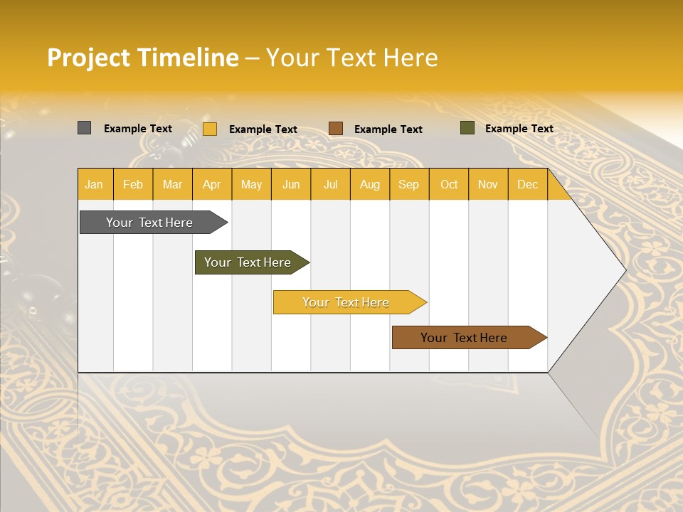 God Islamic Holly PowerPoint Template