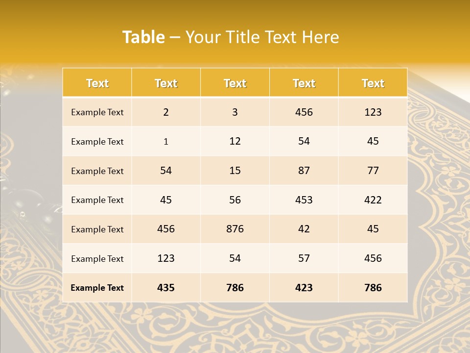 God Islamic Holly PowerPoint Template
