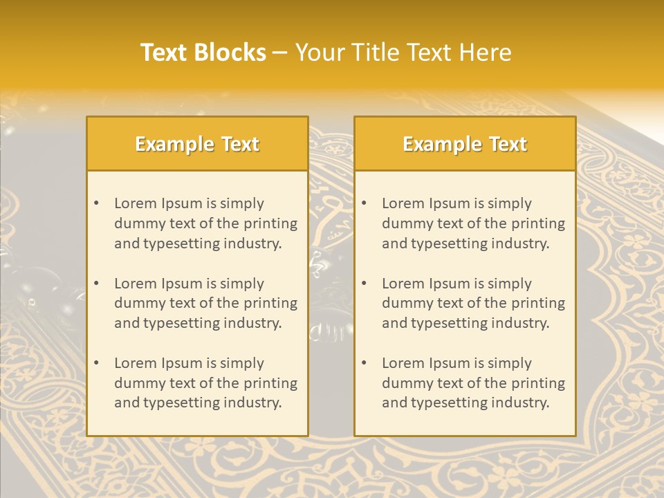 God Islamic Holly PowerPoint Template