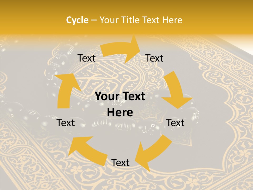 God Islamic Holly PowerPoint Template