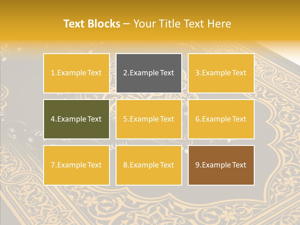 God Islamic Holly PowerPoint Template