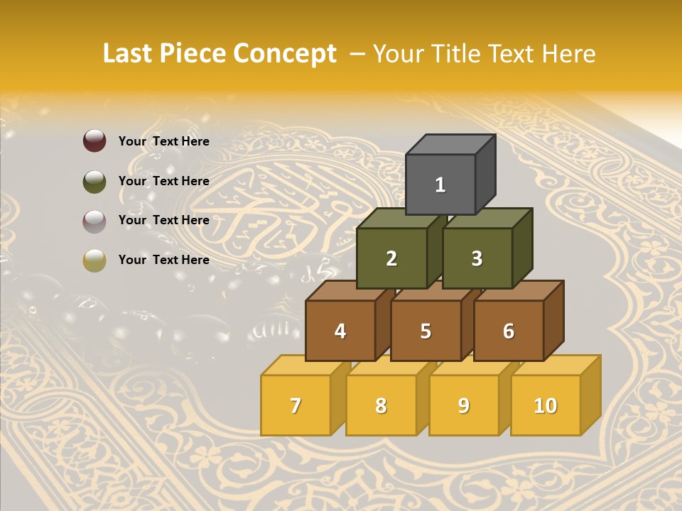 God Islamic Holly PowerPoint Template