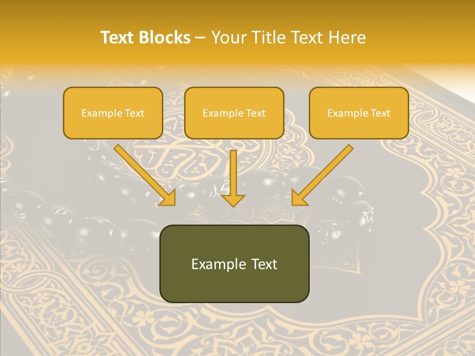 God Islamic Holly PowerPoint Template