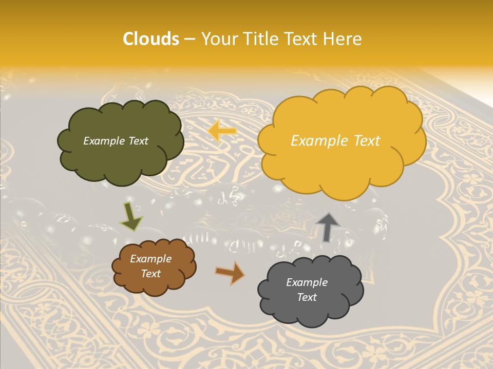 God Islamic Holly PowerPoint Template