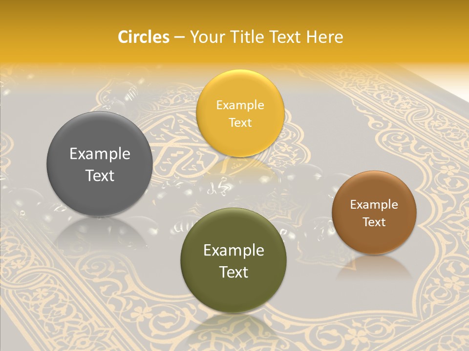 God Islamic Holly PowerPoint Template