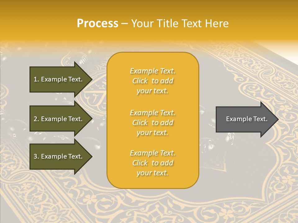 God Islamic Holly PowerPoint Template