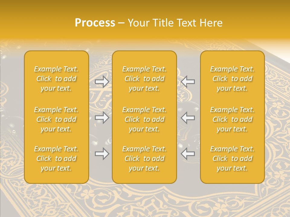 God Islamic Holly PowerPoint Template