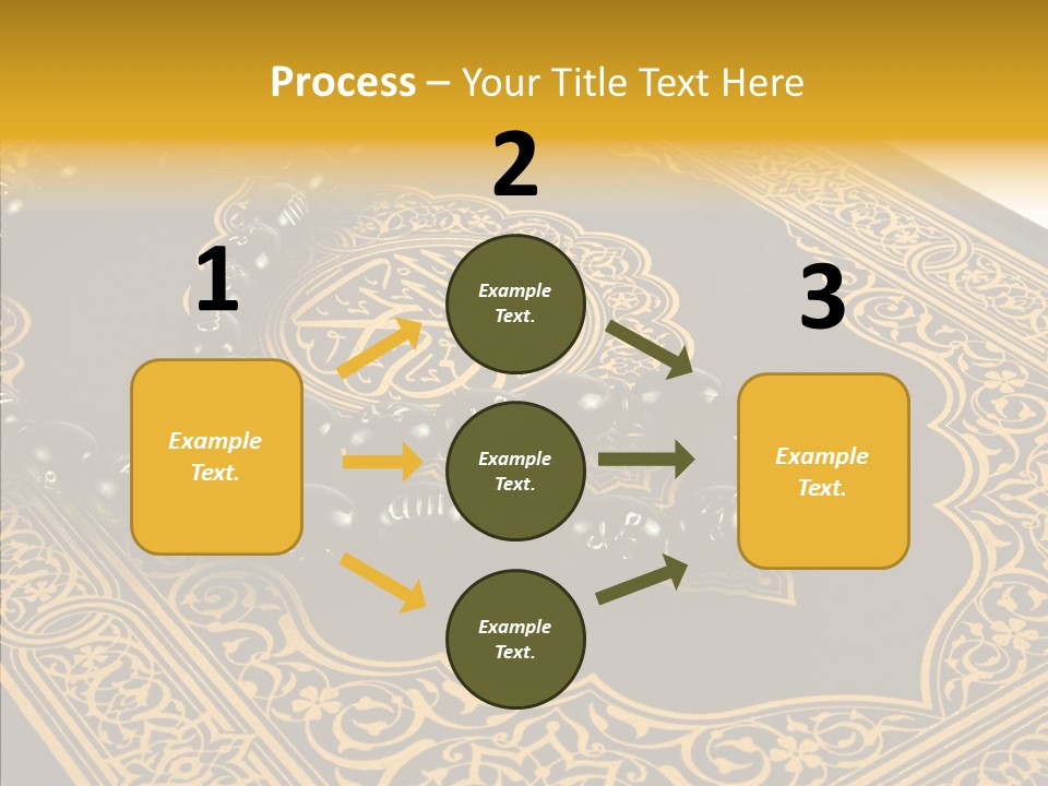God Islamic Holly PowerPoint Template