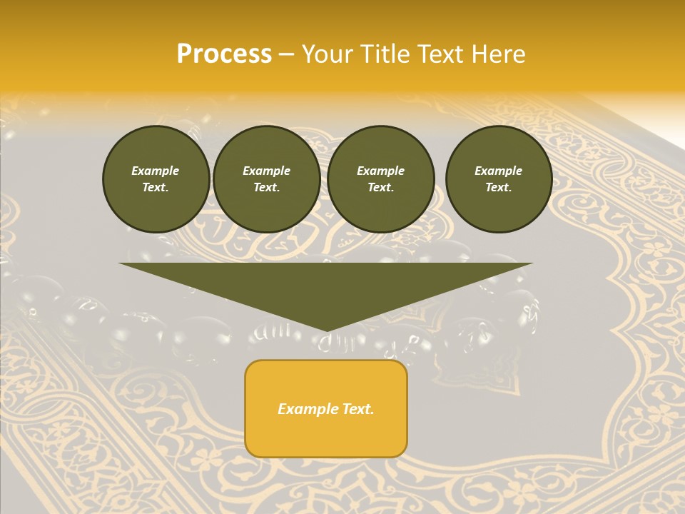God Islamic Holly PowerPoint Template