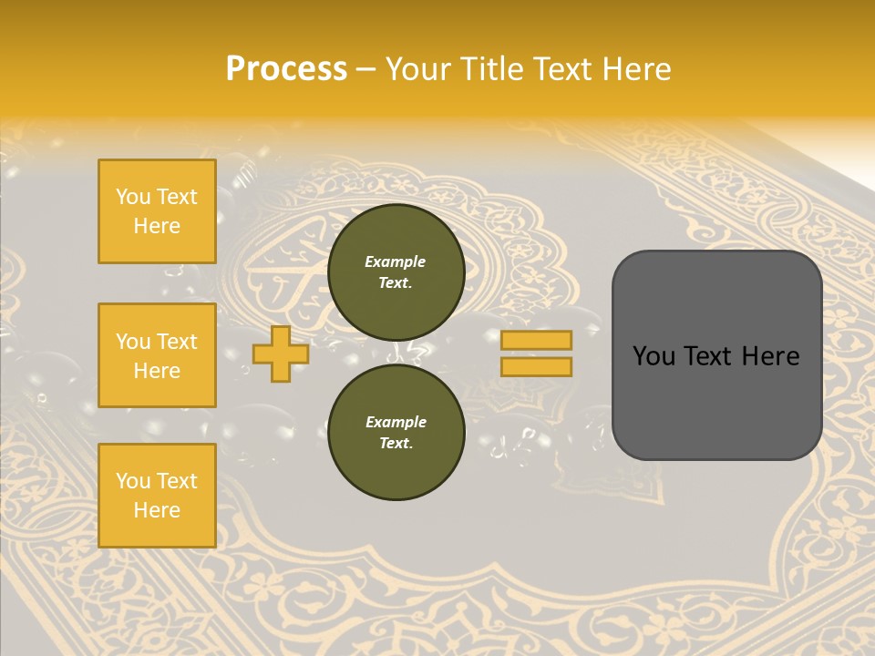 God Islamic Holly PowerPoint Template