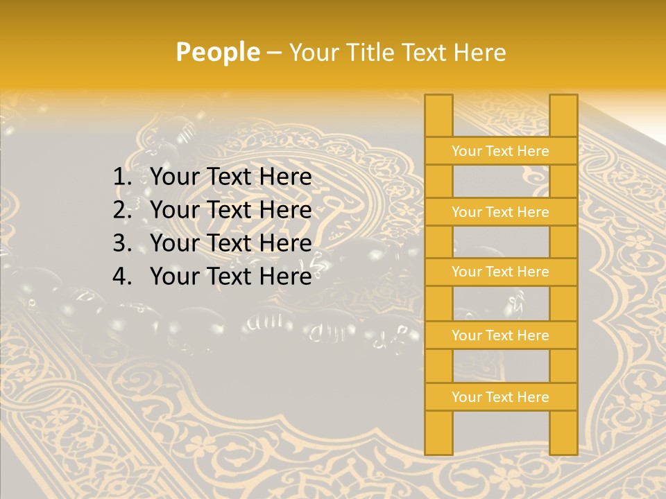 God Islamic Holly PowerPoint Template