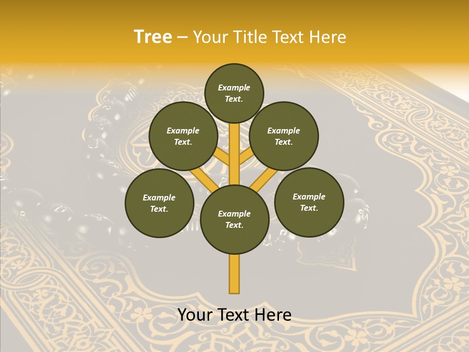 God Islamic Holly PowerPoint Template