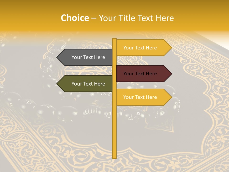 God Islamic Holly PowerPoint Template