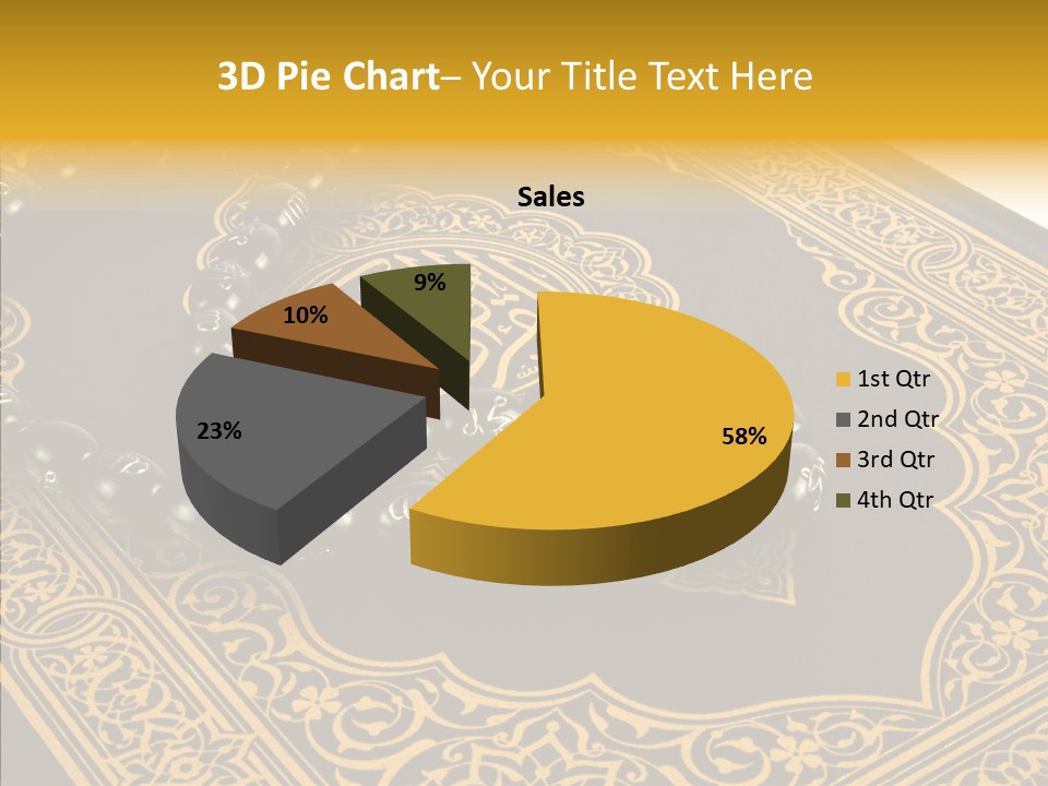 God Islamic Holly PowerPoint Template