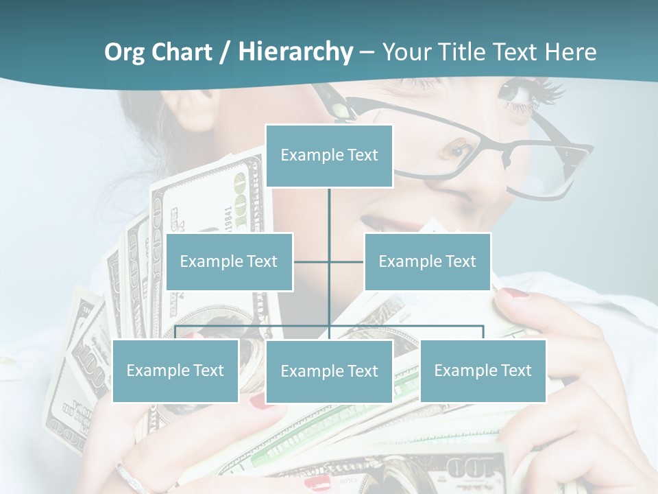 Spending Currency Female PowerPoint Template