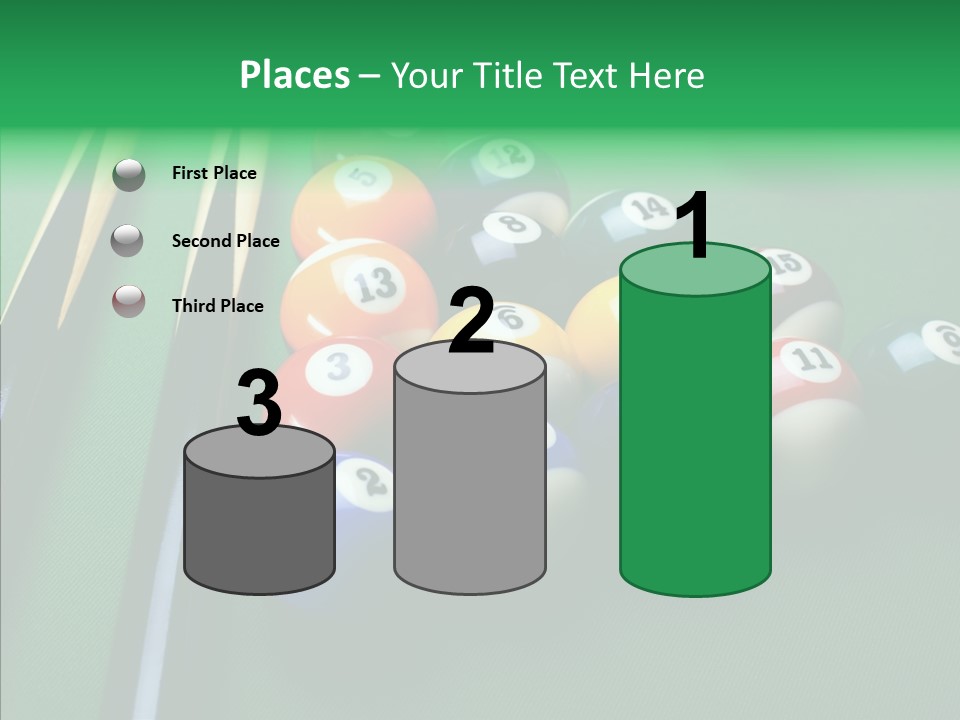 Billiards And Beer PowerPoint Template